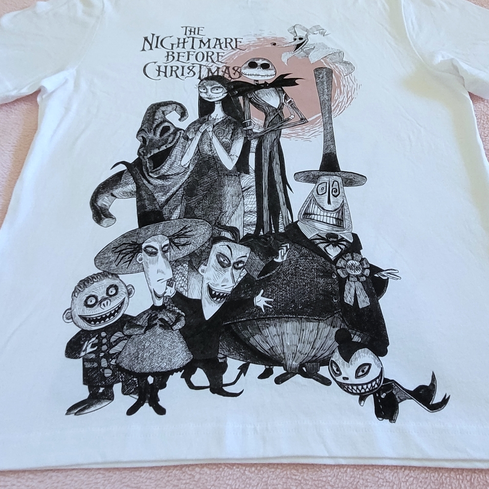 Tim Burton's The Nightmare😱 Before Christmas🎄 Graphic Tee👕 - NWT - Picture 10 of 15